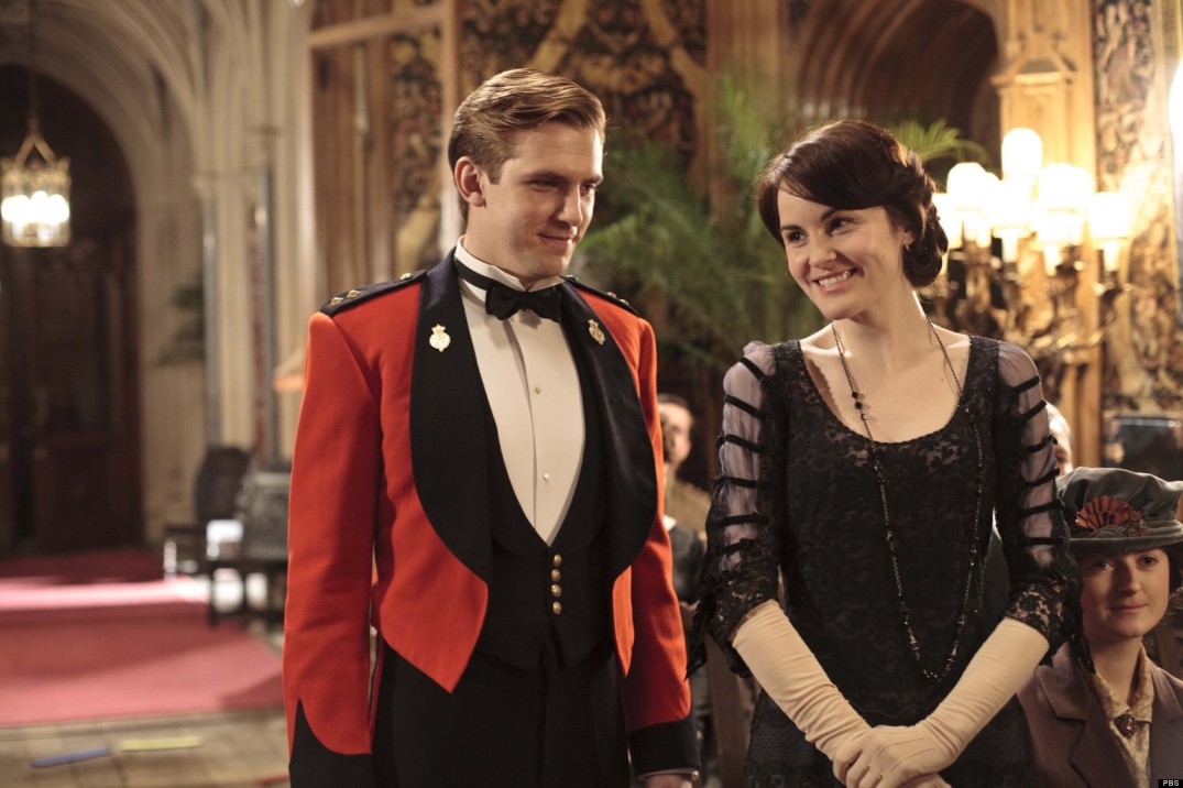 Downton Mary and Matthew